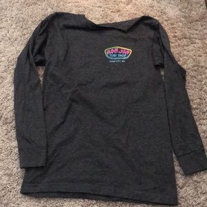 long sleeved ron jon tee
